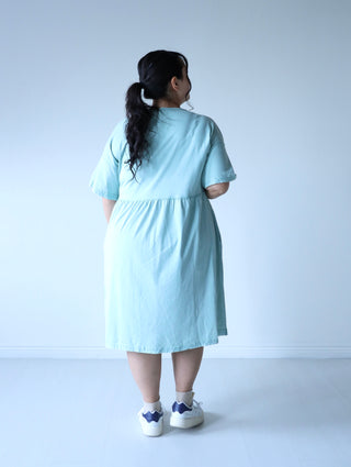 Seafoam Plus Midi Dress