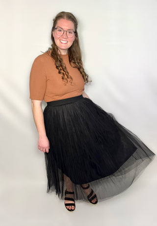 Black Tulle Fairy Skirt