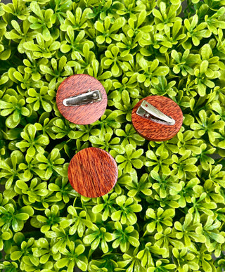 Imported South American Bloodwood Circle Clip Sets